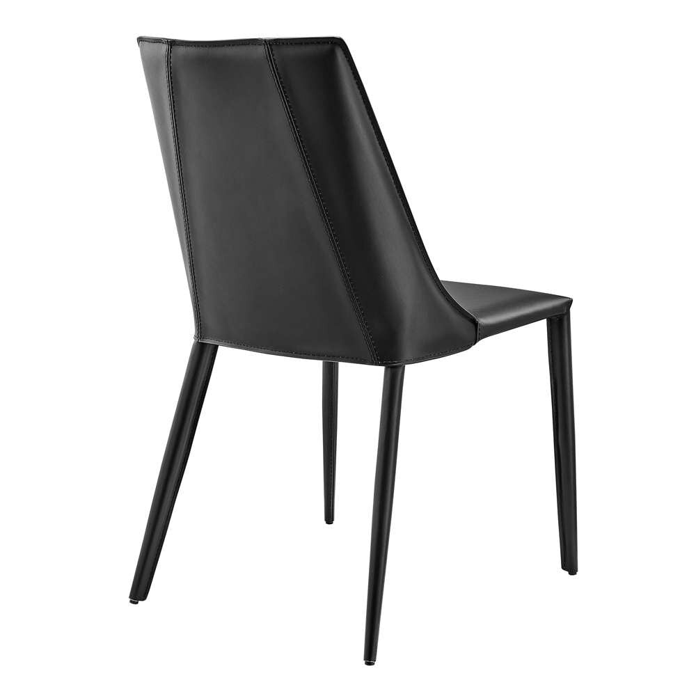 Euro Style - Kalle Side Chair in Black - 30914-BLK-MP1 veiw 4