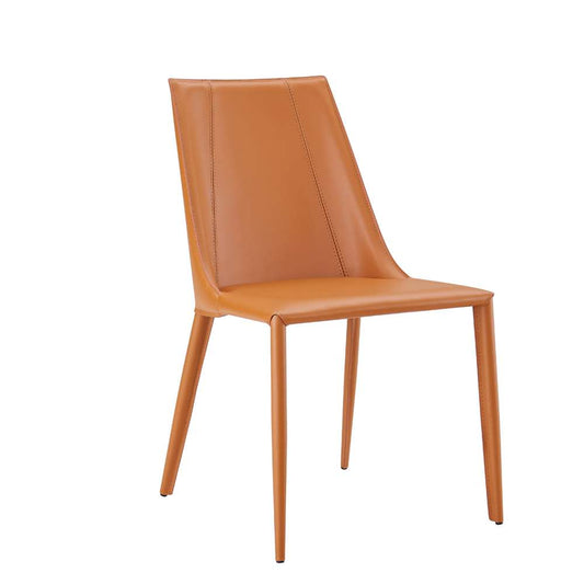 Euro Style - Kalle Side Chair in Cognac - 30914-COG-MP1 veiw 2