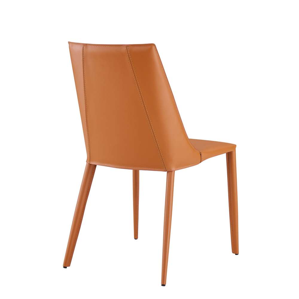 Euro Style - Kalle Side Chair in Cognac - 30914-COG-MP1 veiw 4