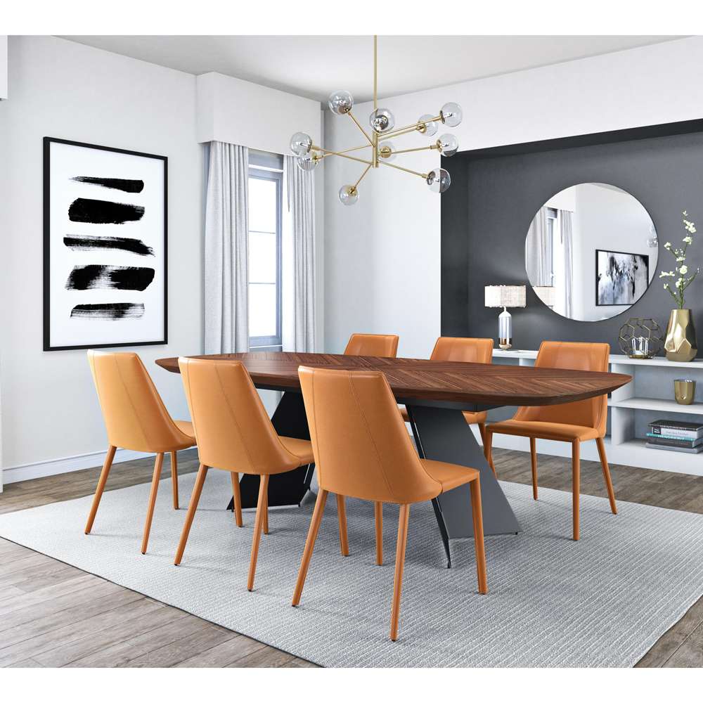 Euro Style - Kalle Side Chair in Cognac - 30914-COG-MP1 veiw 6