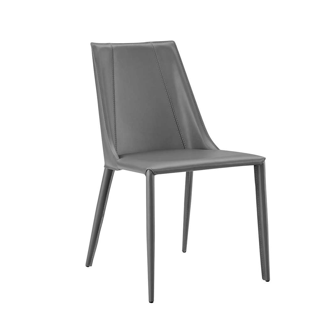 Euro Style - Kalle Side Chair in Gray - 30914-GRY-MP1 veiw 2