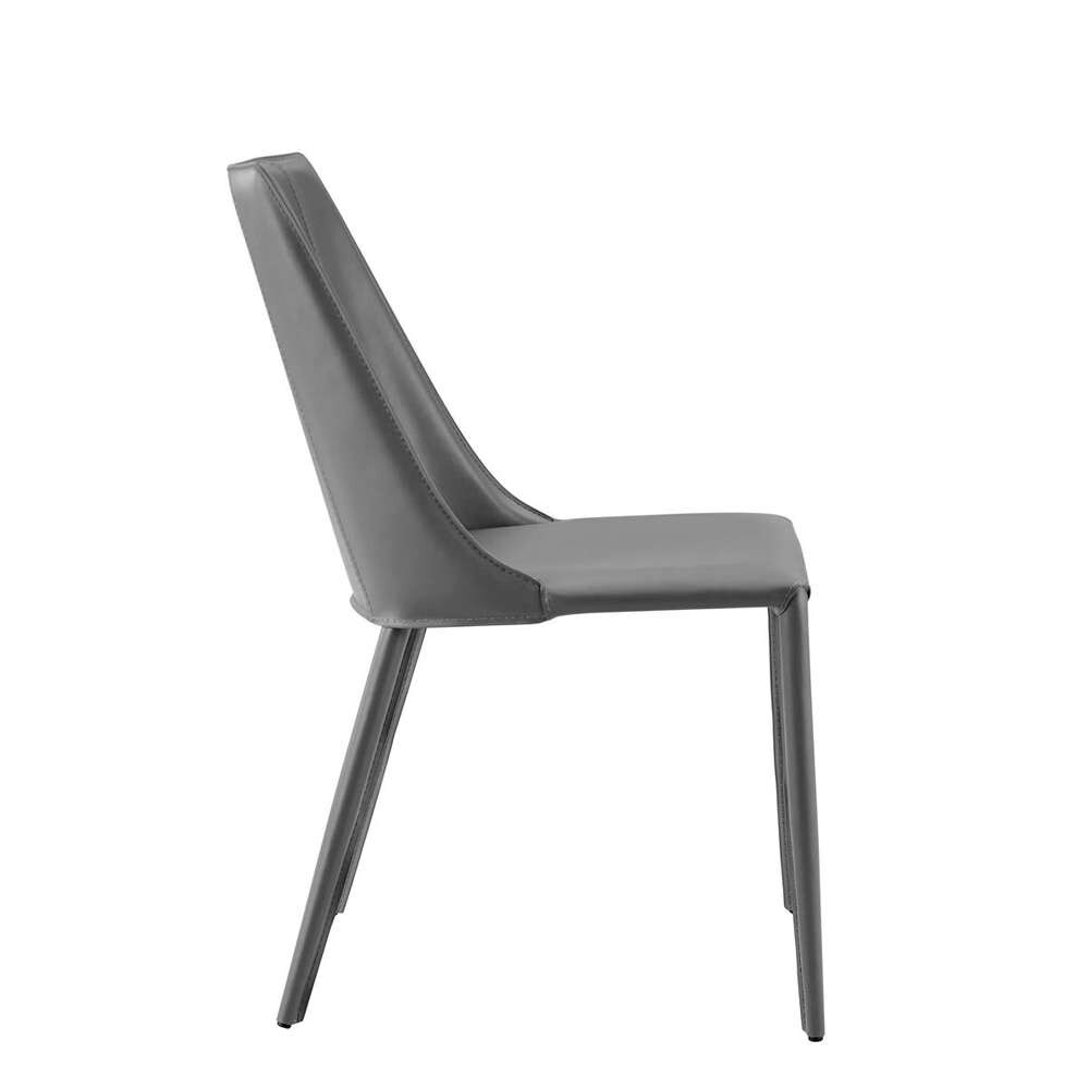 Euro Style - Kalle Side Chair in Gray - 30914-GRY-MP1 veiw 3