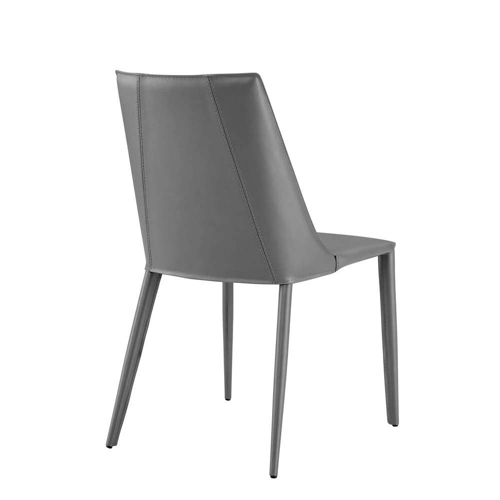 Euro Style - Kalle Side Chair in Gray - 30914-GRY-MP1 veiw 4