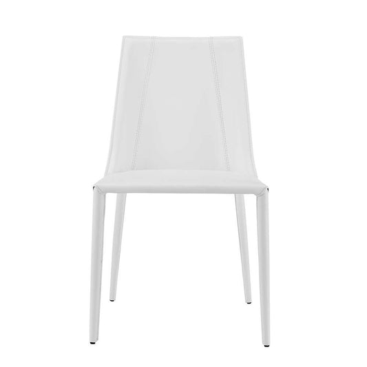 Euro Style - Kalle Side Chair in White - 30914-WHT-MP1 veiw 1