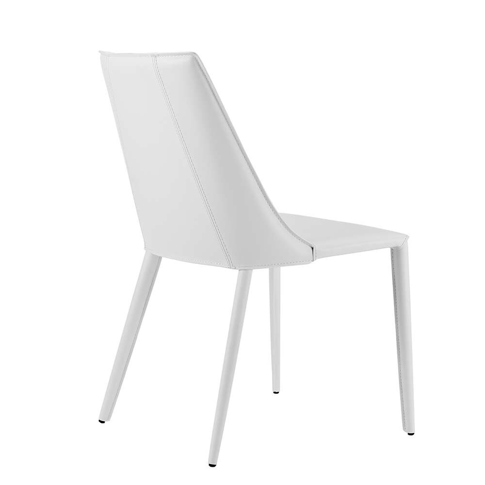 Euro Style - Kalle Side Chair in White - 30914-WHT-MP1 veiw 4