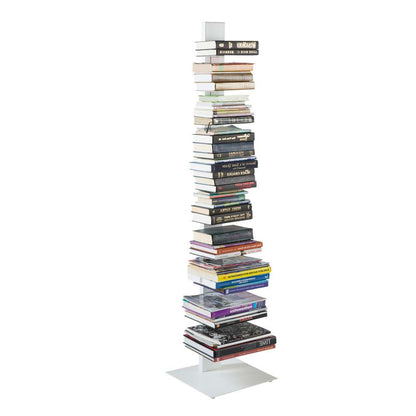Euro Style - Sapiens 60in Bookcase/Shelf/Shelving Tower in White - 94200WHT-KIT veiw 3