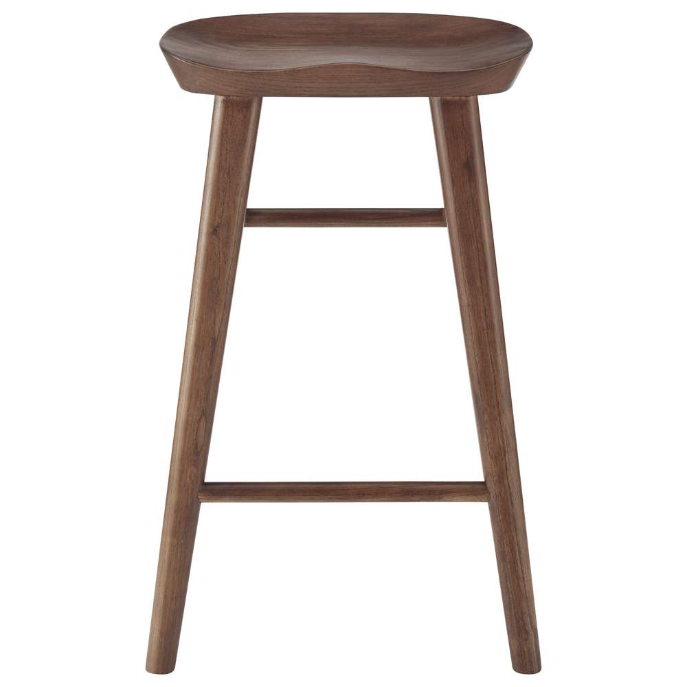 Euro Style - Vieno Counter Stool in Walnut - 39133-WAL veiw 1
