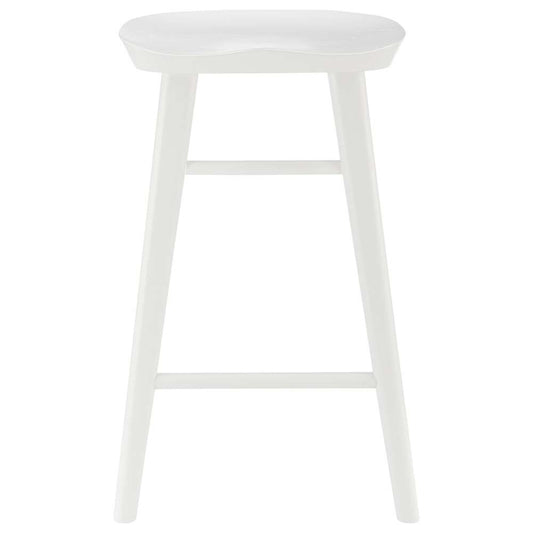 Euro Style - Vieno Counter Stool in White - 39133-WHT veiw 1