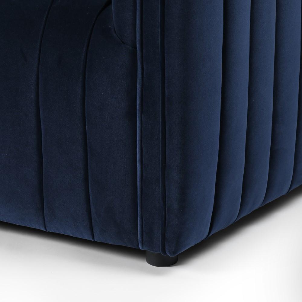 Four Hands - Augustine Sofa 96in - Sapphire Navy - CGRY-013-519 veiw 4