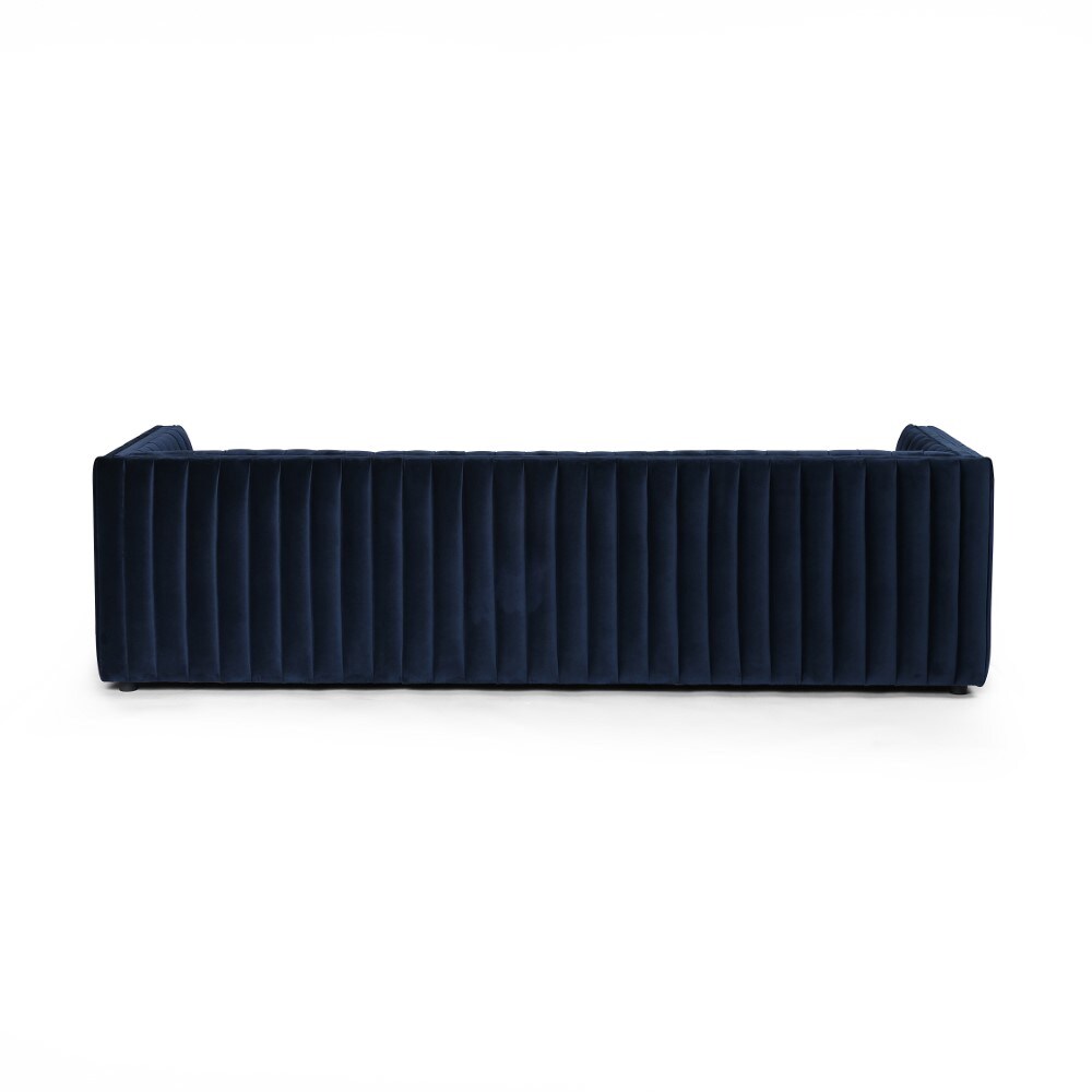 Four Hands - Augustine Sofa 96in - Sapphire Navy - CGRY-013-519 veiw 7