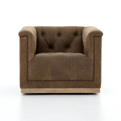 Four Hands - Maxx Swivel Chair - Umber Grey - CKEN-F4Z-061 veiw 9