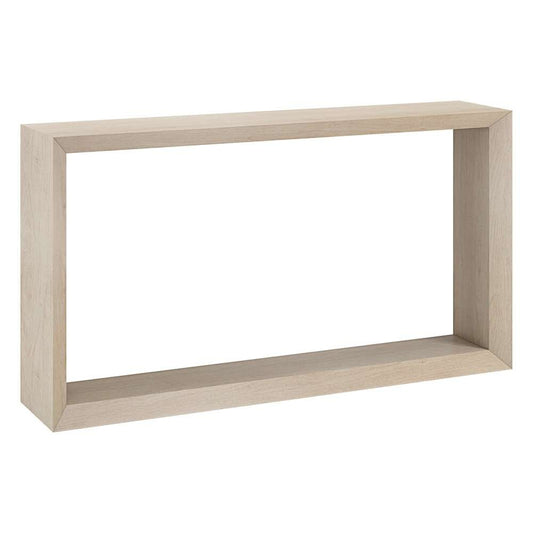Hudson & Canal - Osmond 55in Wide Rectangular Console Table in Alder White - AT1946 veiw 1