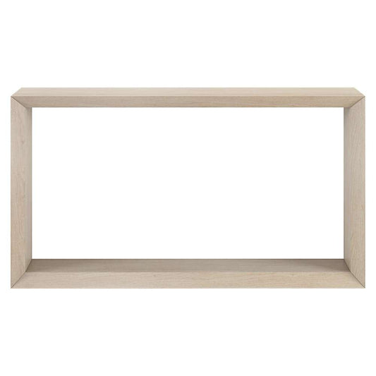 Hudson & Canal - Osmond 55in Wide Rectangular Console Table in Alder White - AT1946 veiw 3