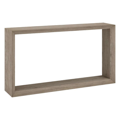 Hudson & Canal - Osmond 55in Wide Rectangular Console Table in Antiqued Gray Oak - AT1945 veiw 1