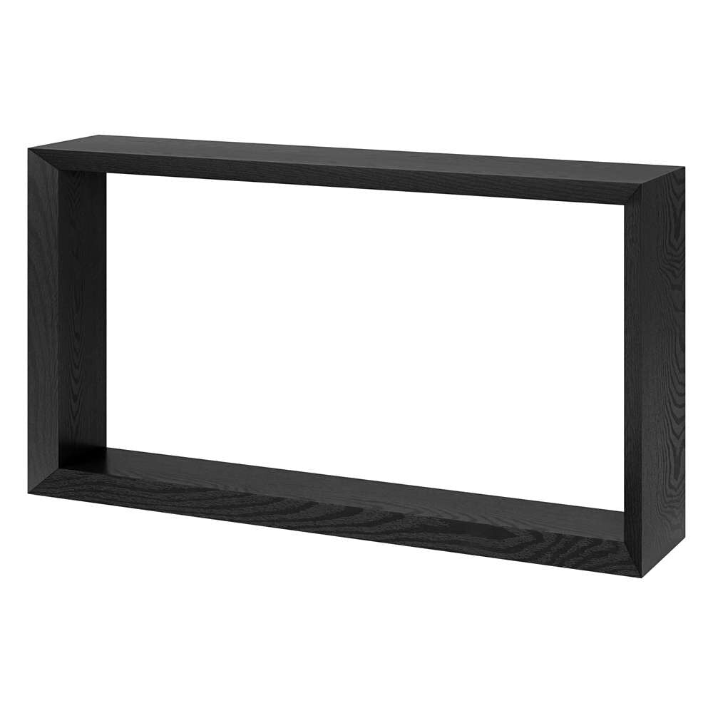 Hudson & Canal - Osmond 55in Wide Rectangular Console Table in Black Grain - AT1944 veiw 4