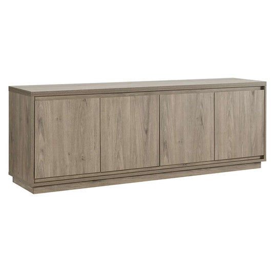 Hudson & Canal - Presque Rectangular TV Stand for TVs up to 75in in Gray - TV1857 veiw 1
