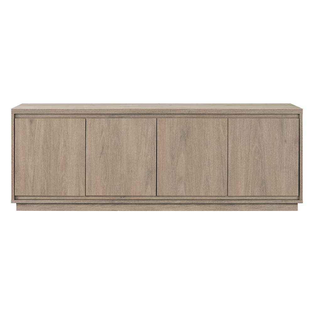 Hudson & Canal - Presque Rectangular TV Stand for TVs up to 75in in Gray - TV1857 veiw 3