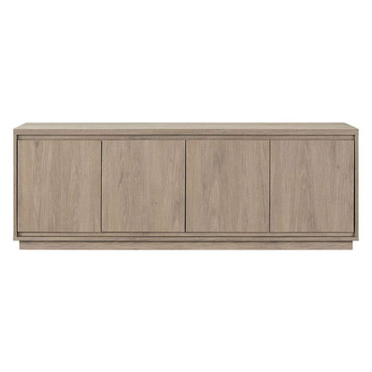 Hudson & Canal - Presque Rectangular TV Stand for TVs up to 75in in Gray - TV1857 veiw 3