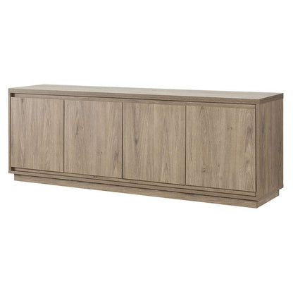 Hudson & Canal - Presque Rectangular TV Stand for TVs up to 75in in Gray - TV1857 veiw 4