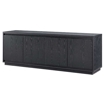 Hudson & Canal - Presque Rectangular TV Stand for TVs up to 75in in Black Grain - TV1854 veiw 4