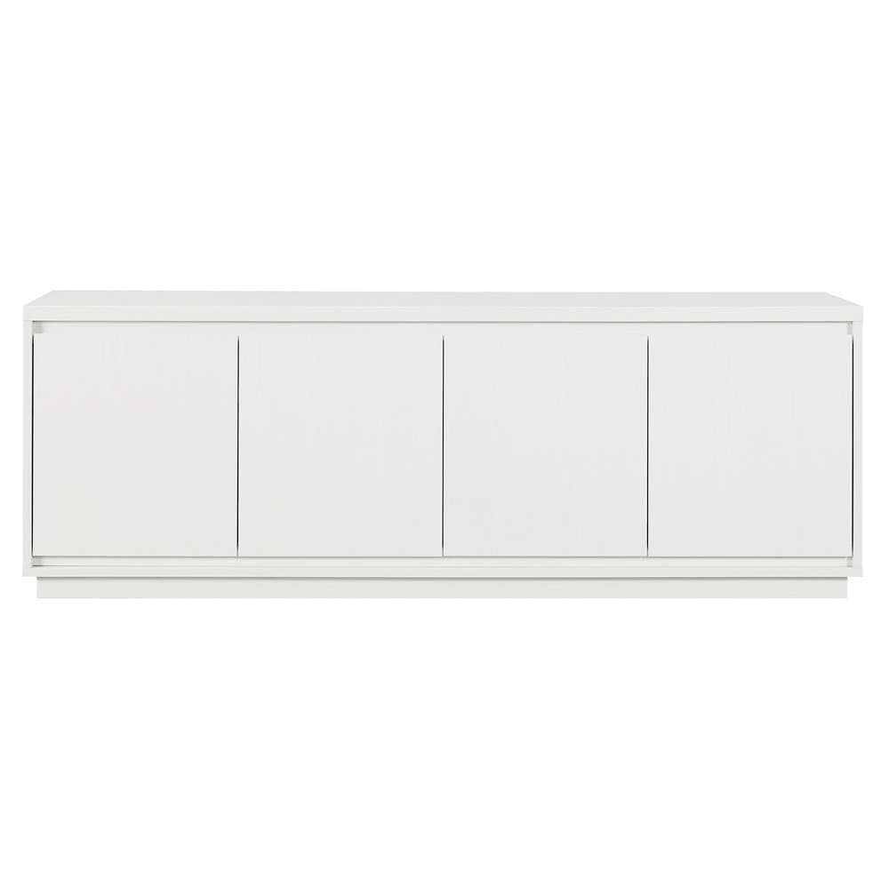 Hudson & Canal - Presque Rectangular TV Stand for TVs up to 75in in White - TV1856 veiw 3
