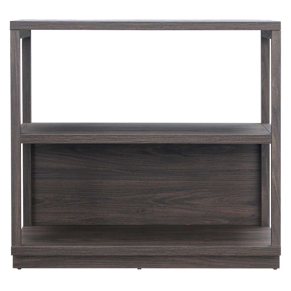 Hudson & Canal - Thalia 33in Tall Rectangular Bookcase in Alder Brown - BK1272 veiw 3