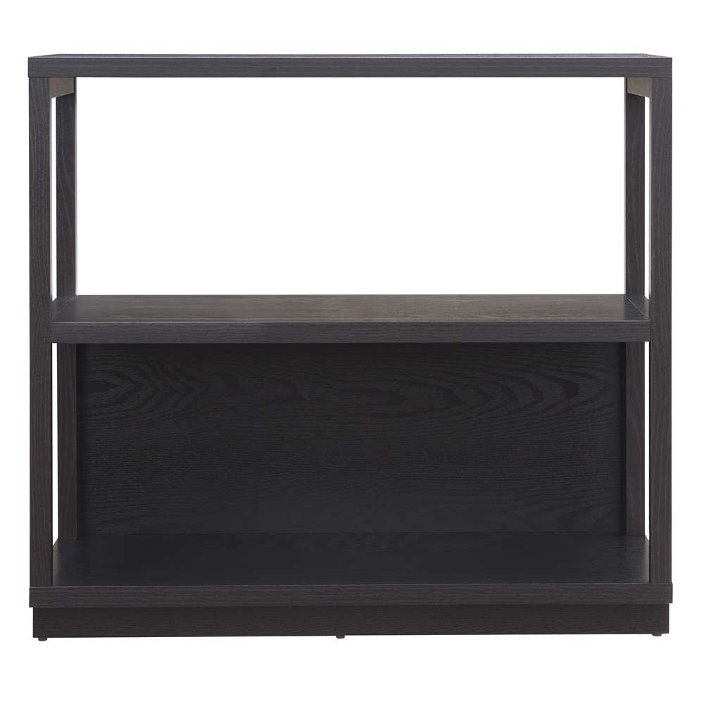 Hudson & Canal - Thalia 33in Tall Rectangular Bookcase in Black - BK1269 veiw 3