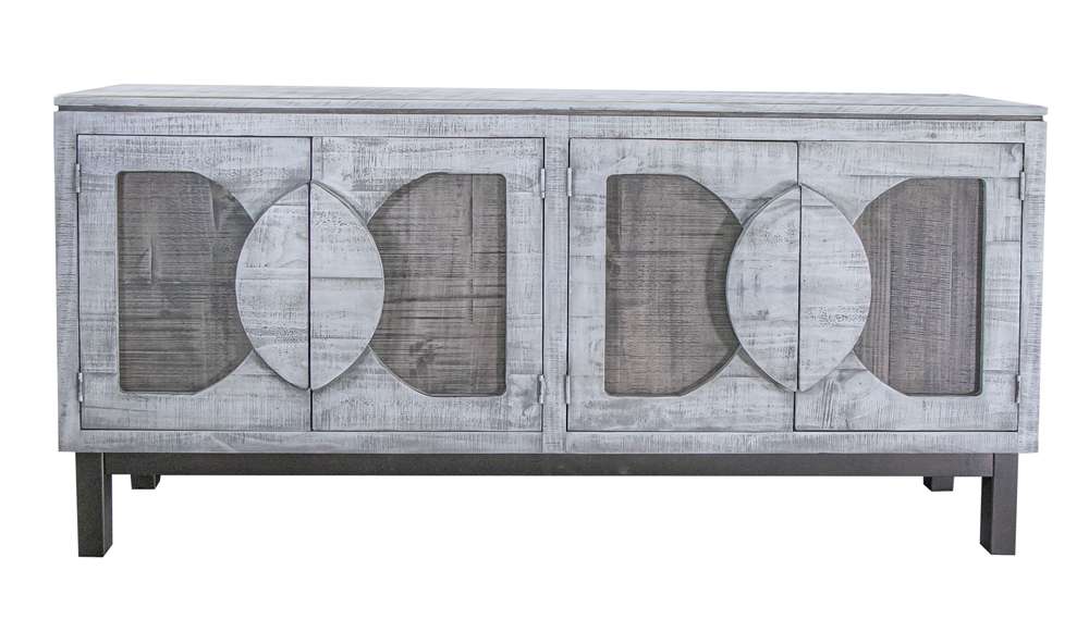 IFD - Cosala 4 Doors, Console w/ White Finish - IFD8081CNSWT veiw 1