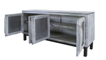 IFD - Cosala 4 Doors, Console w/ White Finish - IFD8081CNSWT veiw 3