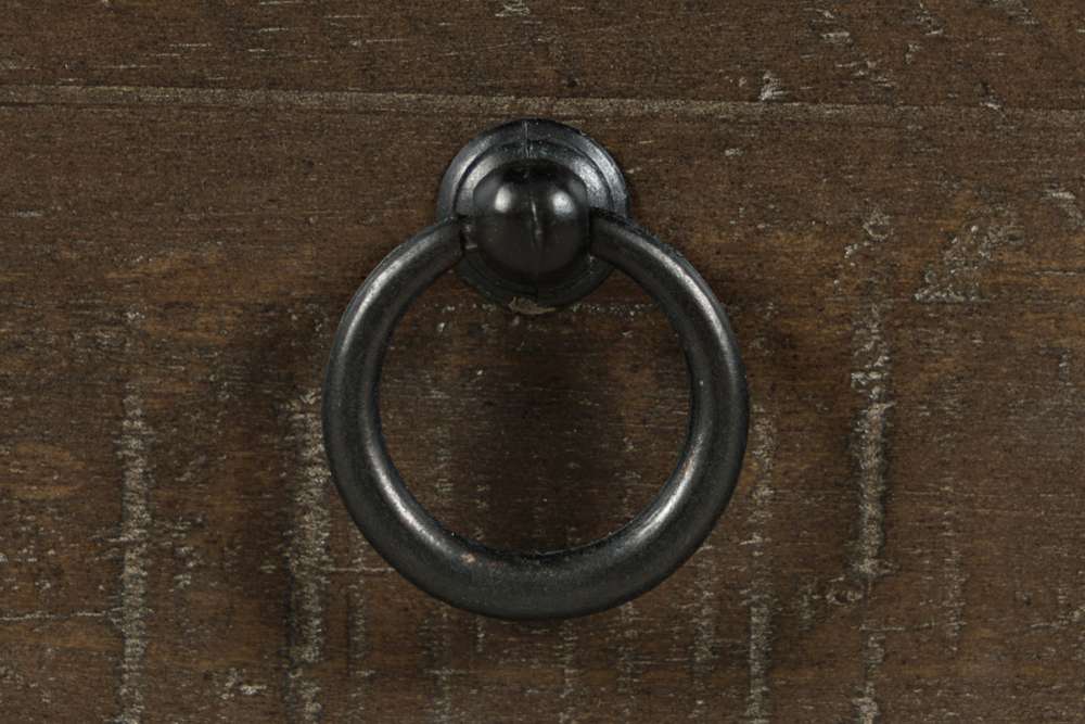 Jofran - Devon Farmhouse Distressed Pine End Table, Barnwood Brown - 20-EC1700 veiw 2