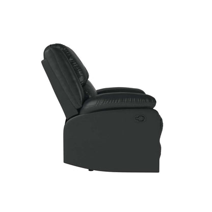 Relax A Lounger - Phyllis Faux Leather Manual Recliner, Black by Lifestyle Solutions - RR-PRK1CP3001 veiw 7