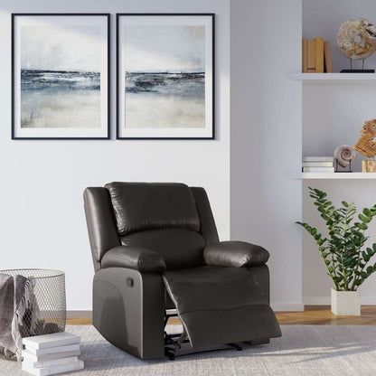 Relax A Lounger - Phyllis Faux Leather Manual Recliner, Java by Lifestyle Solutions - RR-PRK1CP3003 veiw 8
