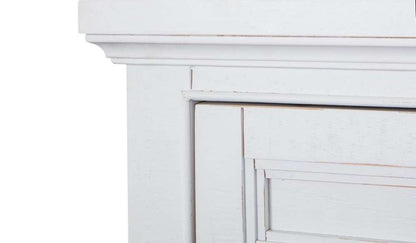 Magnussen - Heron Cove 70in Entertainment Console in Chalk White - E4400-05 veiw 7