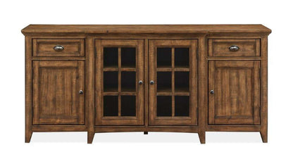 Magnussen - Bay Creek 70in Entertainment Console in Toasted Nutmeg - E4398-05 veiw 3