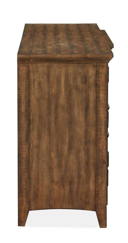 Magnussen - Bay Creek 70in Entertainment Console in Toasted Nutmeg - E4398-05 veiw 9
