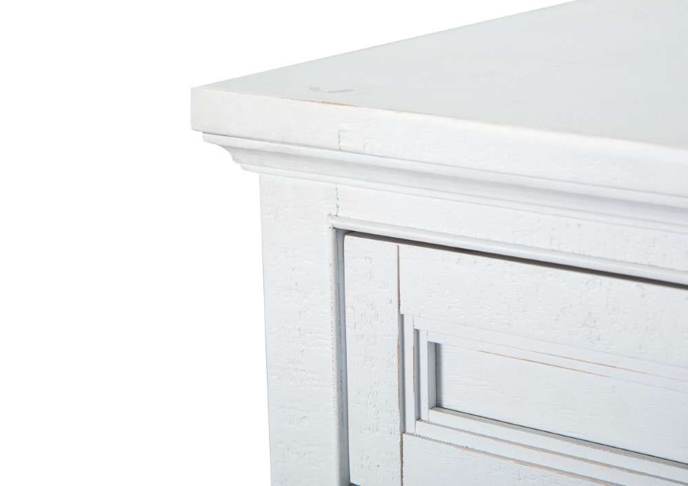 Magnussen - Heron Cove 90in Entertainment Console in Chalk White - E4400-09 veiw 7
