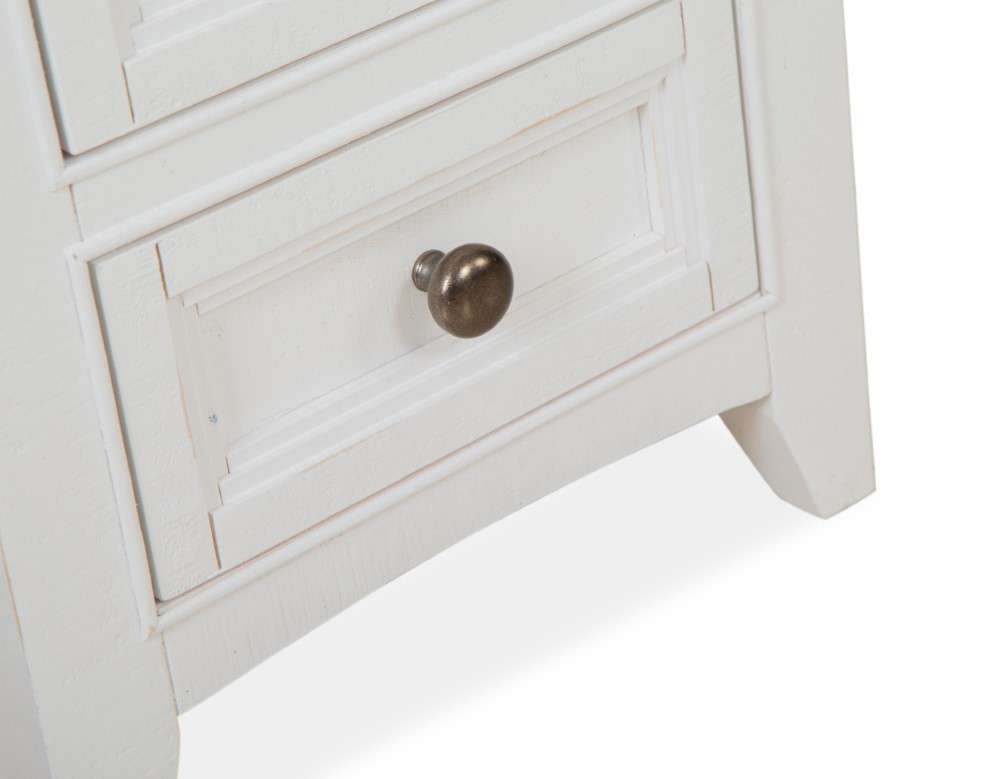 Magnussen - Heron Cove Chairside End Table in Chalk White - T4400-10 veiw 6
