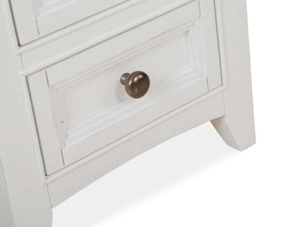 Magnussen - Heron Cove Chairside End Table in Chalk White - T4400-10 veiw 6