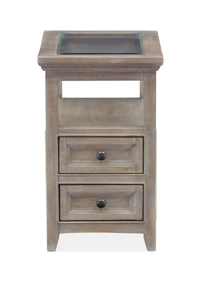 Magnussen - Paxton Place Chairside End Table in Dovetail Grey - T4805-10 veiw 2