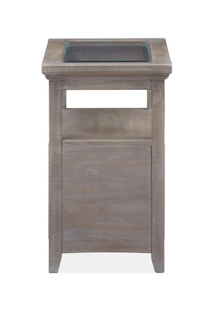 Magnussen - Paxton Place Chairside End Table in Dovetail Grey - T4805-10 veiw 4