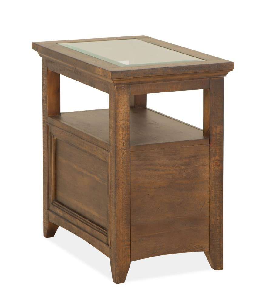 Magnussen - Bay Creek Chairside End Table in Toasted Nutmeg - T4398-10 veiw 4