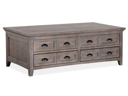 Magnussen - Paxton Place Lift Top Storage Cocktail Table with Casters in Dovetail Grey - T4805-50 veiw 1