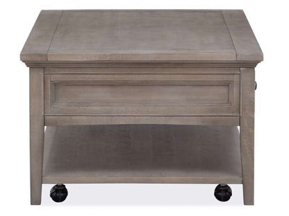 Magnussen - Paxton Place Rectangular Cocktail Table with Casters in Dovetail Grey - T4805-43 veiw 6