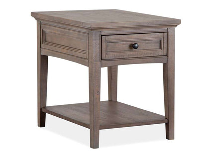 Magnussen - Paxton Place Rectangular End Table in Dovetail Grey - T4805-03 veiw 1