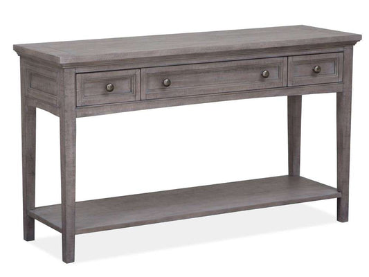 Magnussen - Paxton Place Rectangular Sofa Table in Dovetail Grey - T4805-73 veiw 1
