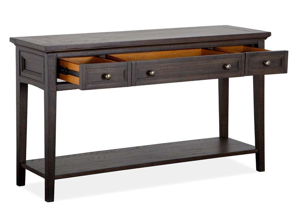 Magnussen - Westley Falls Rectangular Sofa Table in Graphite - T4399-73 veiw 4