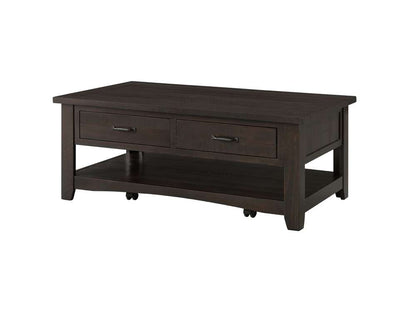 Martin Svensson Home -  Rustic Coffee Table, Espresso - 890128 veiw 1