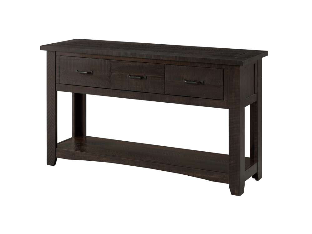 Martin Svensson Home -  Rustic Sofa - Console Table, Espresso - 890148 veiw 1