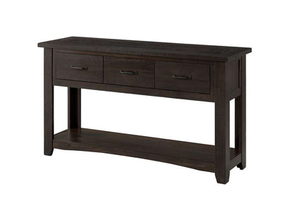 Martin Svensson Home -  Rustic Sofa - Console Table, Espresso - 890148 veiw 1