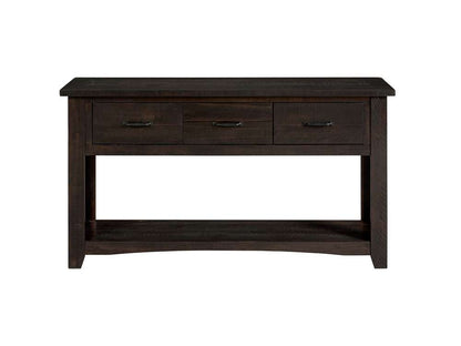 Martin Svensson Home -  Rustic Sofa - Console Table, Espresso - 890148 veiw 3
